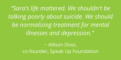 grieving employee, suicide, Allison Doss, Speak Up Foundation