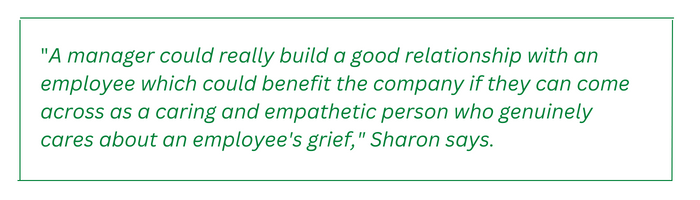 caregiving, empathetic, employee grief